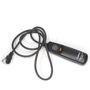 Canon Remote Switch RS-80N3 Photography Black Macrophotography Travel